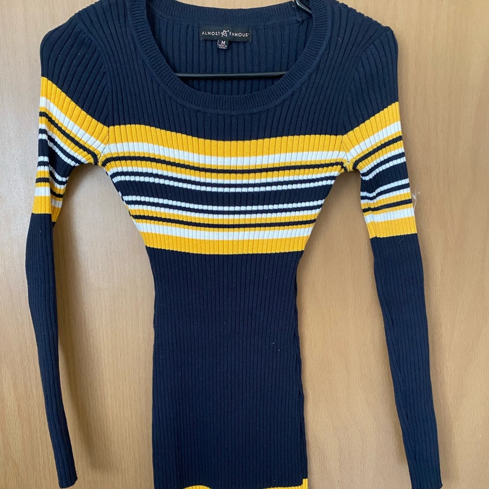 Sweater dress long sleeves